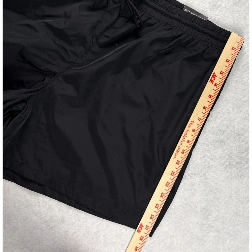 LCKR‎ Swim Trunks Men 2XL Black Lined Athletic Board Shorts Drawstring NWT